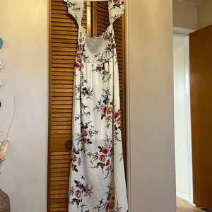 Maxi floral dress